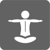 Rückenyoga Icon